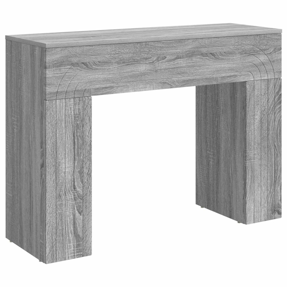 vidaXL Τραπεζάκι σαλονιού Γκρι Sonoma 102x35x75 εκ