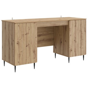 vidaXL Γραφείο Artisan Δρυς Επεξεργασμένο Ξύλο 142,5x50x75cm 1 τεμ.