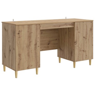 vidaXL Γραφείο Artisan Δρυς Επεξεργασμένο Ξύλο 142,5x50x75cm 1 τεμ.