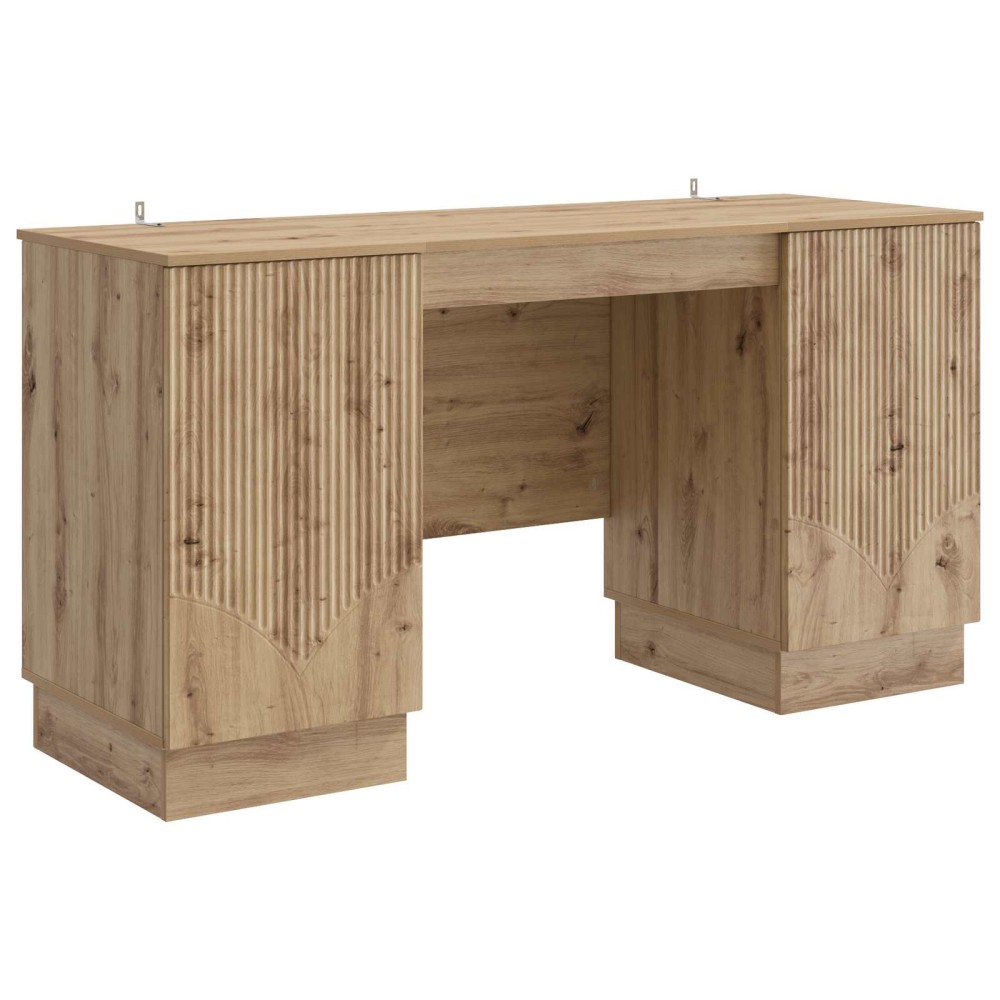 vidaXL Γραφείο Artisan Δρυς 142,5x50x75cm Επεξεργασμένο Ξύλο 1 τεμ.