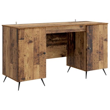 vidaXL Γραφείο Παλαιωμένο ξύλο 142,5x50x75cm Επεξεργασμένο Ξύλο 1 τεμ.