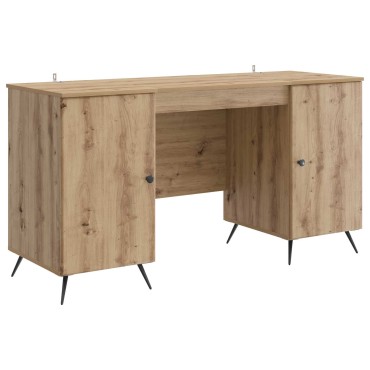 vidaXL Γραφείο Artisan Δρυς Επεξεργασμένο Ξύλο 142,5x50x75cm 1 τεμ.