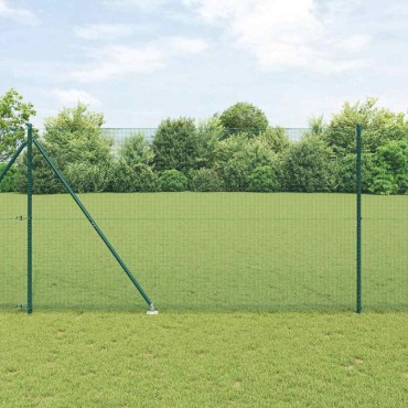 vidaXL Στύλος Περιφράξεων Πράσινο 2500x3,2x150cm