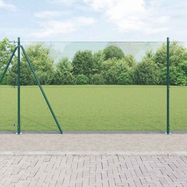 vidaXL Στύλος Περιφράξεων Πράσινο 2500x3,2x150cm