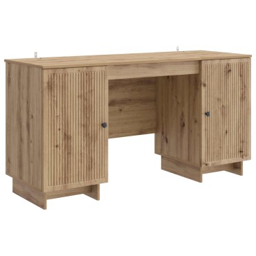 vidaXL Γραφείο Artisan Δρυς Επεξεργασμένο Ξύλο 142,5x50x75cm 1 τεμ.