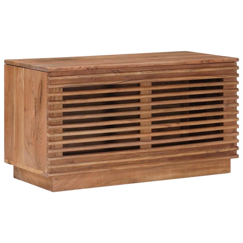 vidaXL Κουτί αποθήκευσης Φυσικό 85x40x46 εκ