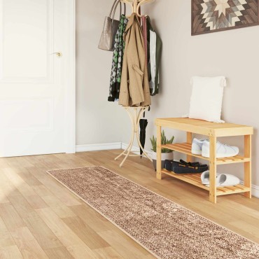 vidaXL Χαλί Runner MARSA Κίτρινο 50x350cm Πολυέστερ και PVC