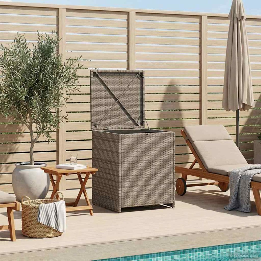 vidaXL Κουτί Μαξιλαριών 55x55x69cm ατσάλι