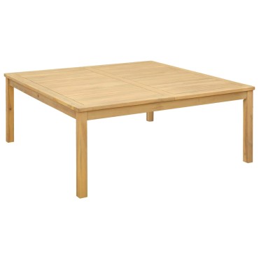 vidaXL Τραπεζάκι σαλονιού Ανοιχτό ακασία 110x110x45cm 1 τεμ.