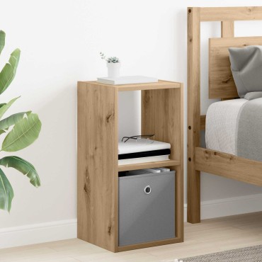 vidaXL Κομοδίνο Artisan Oak 30,5x27x59,5cm Επεξεργασμένο Ξύλο 1 τεμ.