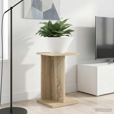 vidaXL Βάση φυτών 2 τμχ. Δρύς Sonoma 25 x 25,5 x 40,5 εκ.