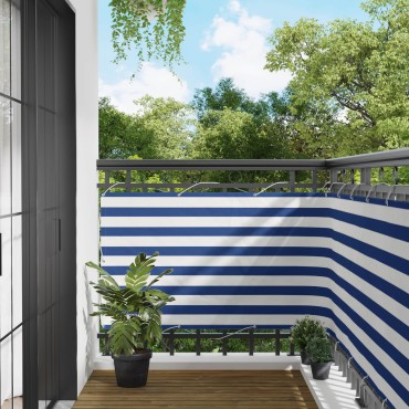 vidaXL Οθόνη Μπαλκονιού 100 x 200 cm Ύφασμα Όξφορντ Ορθογώνιος