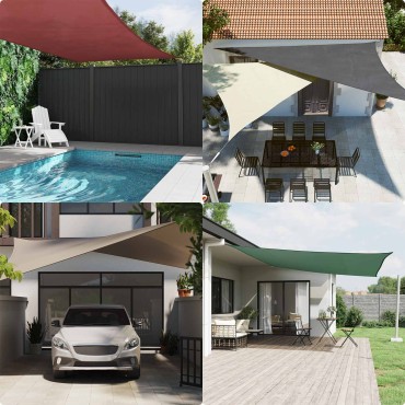 vidaXL Πανί σκιάς Καφέ 6 x 2 m 100% Πολυέστερ Οξφόρδη