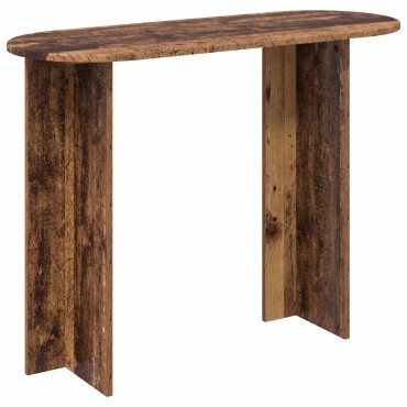 vidaXL Τραπέζι κονσόλας Παλαιωμένο ξύλο 100x39,5x75 εκ
