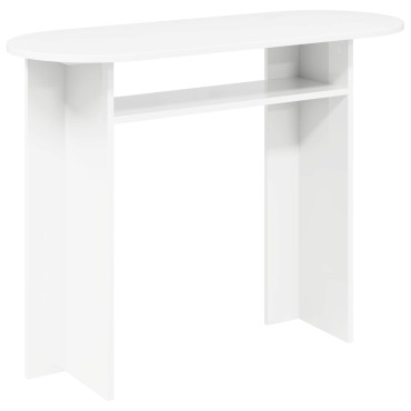 vidaXL Τραπέζι κονσόλας Λευκό 100x39,5x75cm Επεξεργασμένο Ξύλο