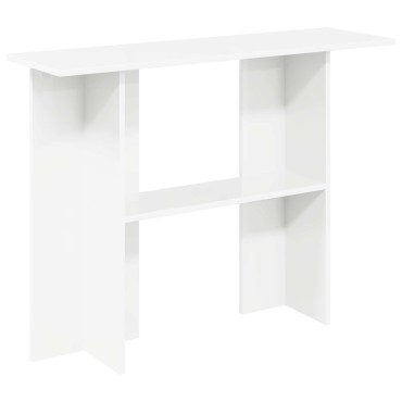 vidaXL Τραπέζι κονσόλας Λευκό 100x30x75cm Επεξεργασμένο Ξύλο