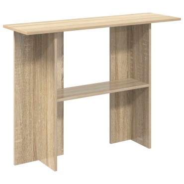 vidaXL Τραπέζι κονσόλας Sonoma Δρυς 100x30x75 εκ