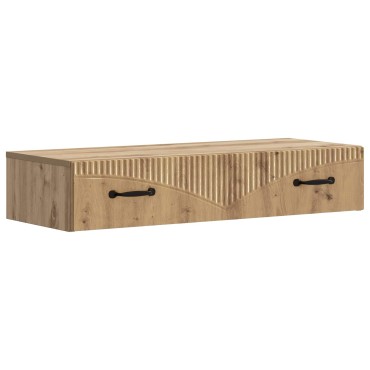 vidaXL Τραπεζάκι Τοίχου 87,5x34,5x17cm Επεξεργασμένο Ξύλο
