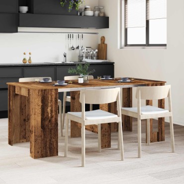 vidaXL Τραπέζι φαγητού 180x85x75cm Επεξεργασμένο Ξύλο 1 τεμ.