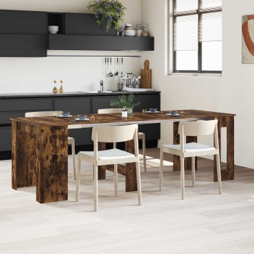 vidaXL Τραπέζι φαγητού 240x85x75cm Επεξεργασμένο Ξύλο 1 τεμ.