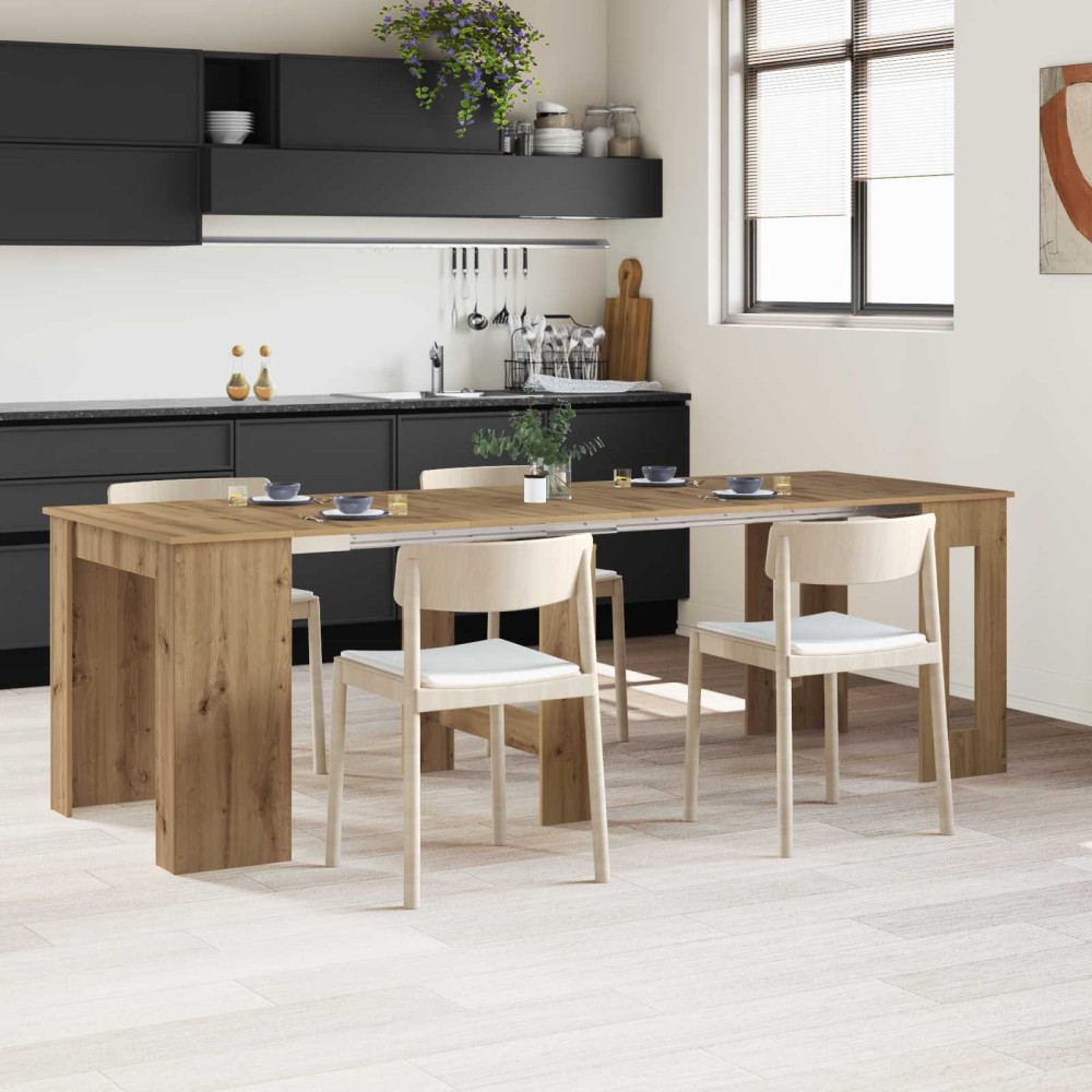 vidaXL Τραπέζι φαγητού 240x85x75cm Επεξεργασμένο Ξύλο Ορθογώνιος 1 τεμ.