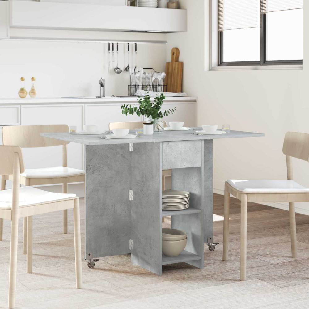 vidaXL Τραπέζι φαγητού 115x70x75cm Επεξεργασμένο Ξύλο 1 τεμ.