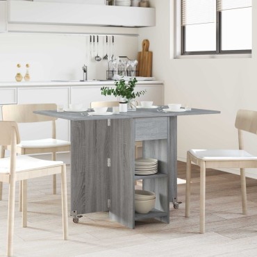 vidaXL Τραπέζι φαγητού 115x70x75cm Επεξεργασμένο Ξύλο 1 τεμ.