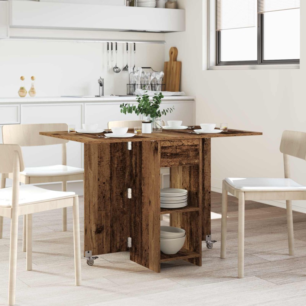 vidaXL Τραπέζι φαγητού 115x70x75cm Επεξεργασμένο Ξύλο 1 τεμ.