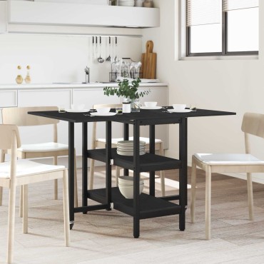 vidaXL Τραπέζι φαγητού 122x80x76,5cm Επεξεργασμένο Ξύλο 1 τεμ.