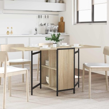 vidaXL Τραπέζι φαγητού 144x60x75cm Επεξεργασμένο Ξύλο 1 τεμ.