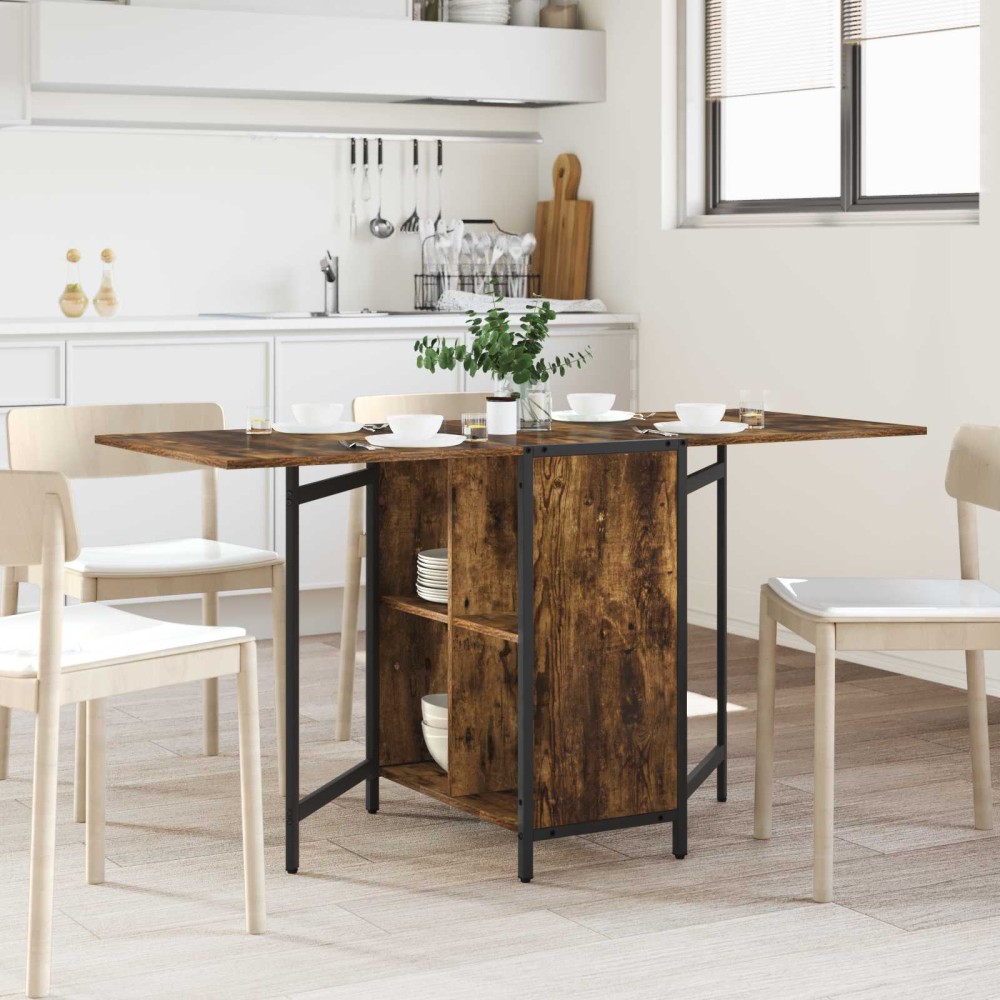 vidaXL Τραπέζι φαγητού 144x60x75cm Επεξεργασμένο Ξύλο Ορθογώνιος 1 τεμ.