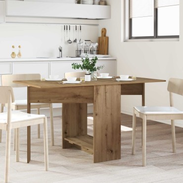 vidaXL Τραπέζι φαγητού 138x70x73,5cm Επεξεργασμένο Ξύλο 1 τεμ.