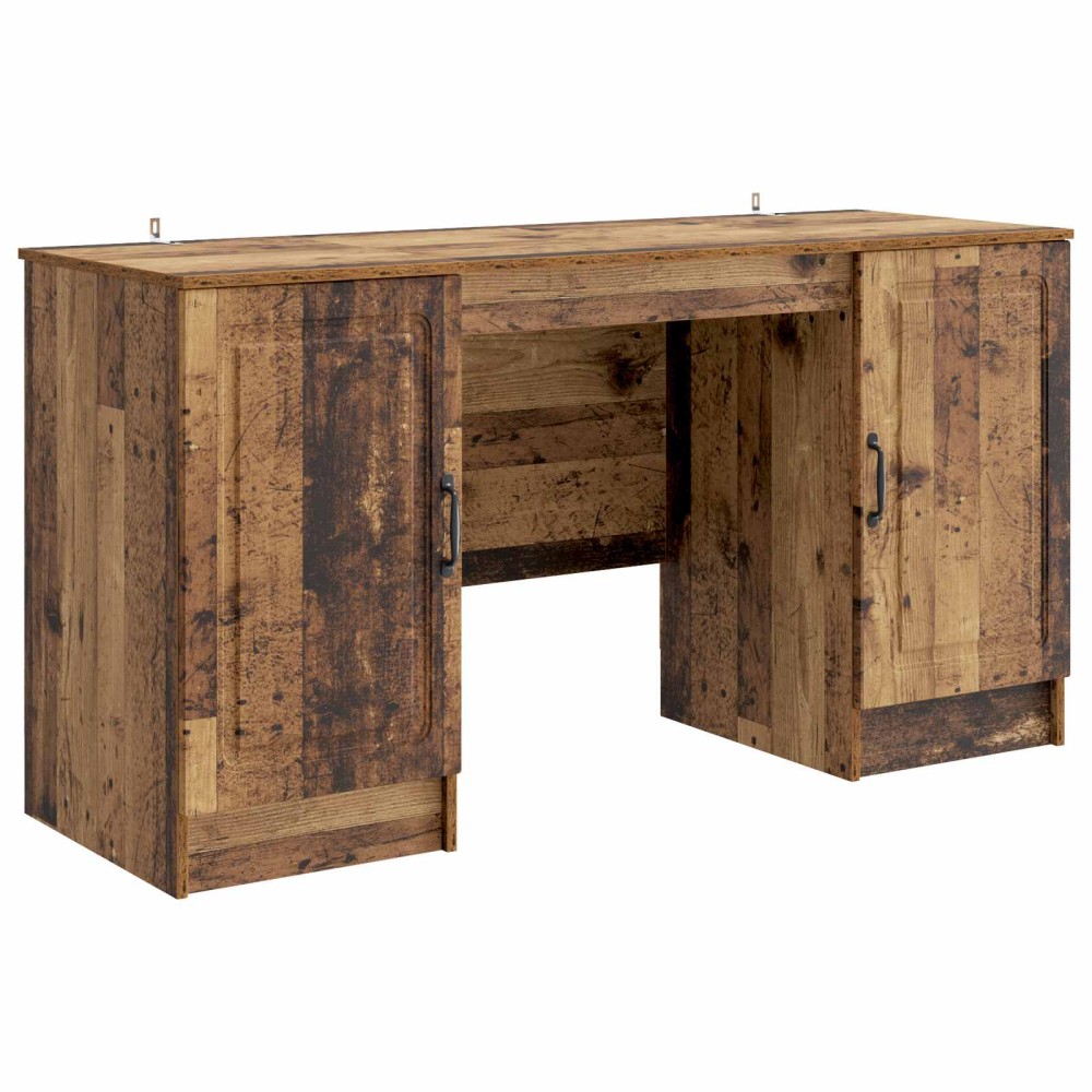 vidaXL Γραφείο Παλαιωμένο ξύλο 142,5x50x75cm Επεξεργασμένο Ξύλο 1 τεμ.