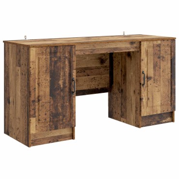 vidaXL Γραφείο Παλαιωμένο ξύλο 142,5x50x75cm Επεξεργασμένο Ξύλο 1 τεμ.