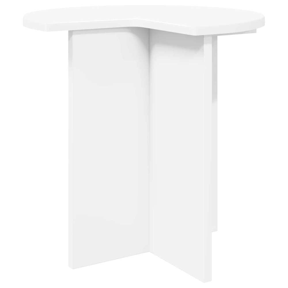 vidaXL Τραπεζάκι Πλευράς Λευκό 39x38cm Επεξεργασμένο Ξύλο 1 τεμ.