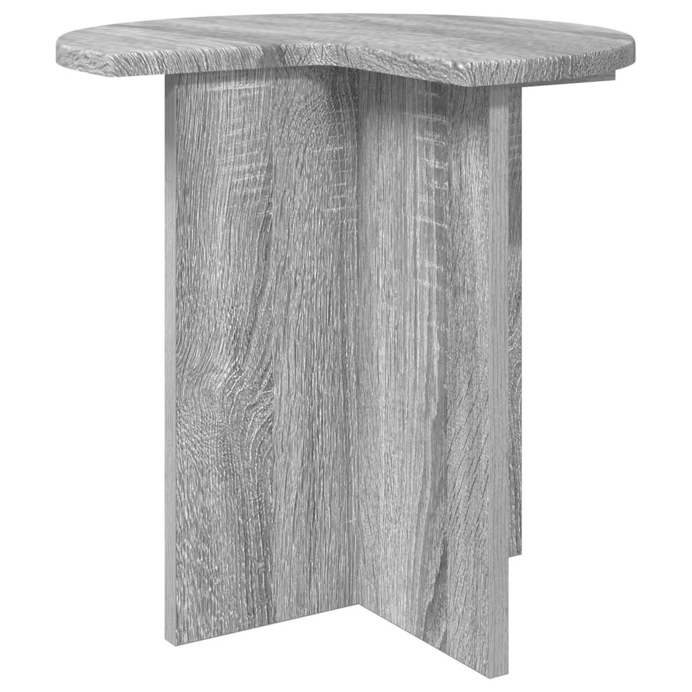 vidaXL Τραπεζάκι Πλευράς Γκρι Sonoma 39x38cm Επεξεργασμένο Ξύλο 1 τεμ.