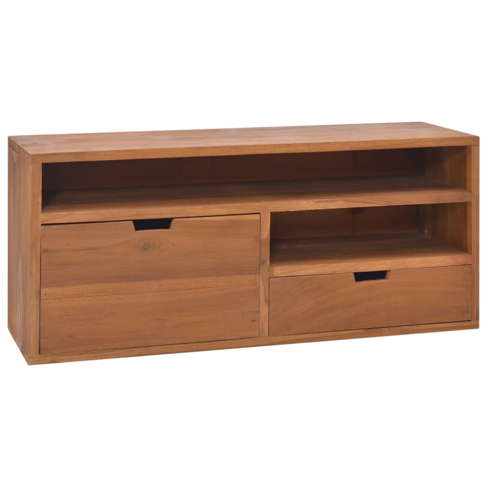 vidaXL Έπιπλο Τηλεόρασης 90x30x40cm από Μασίφ Ξύλο Teak