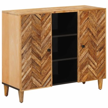 vidaXL Ντουλάπες Αποθήκευσης Καφέ 90x33,5x75cm Στερεό ξύλο μάνγκο