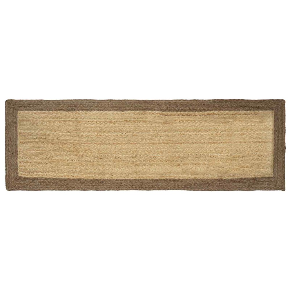 vidaXL Χαλί Περιοχής Γκρι 80x300cm Γιούτα