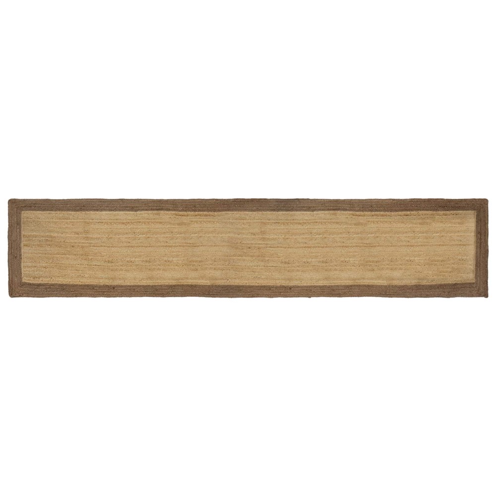 vidaXL Χαλί Περιοχής Γκρι 80x400cm Γιούτα