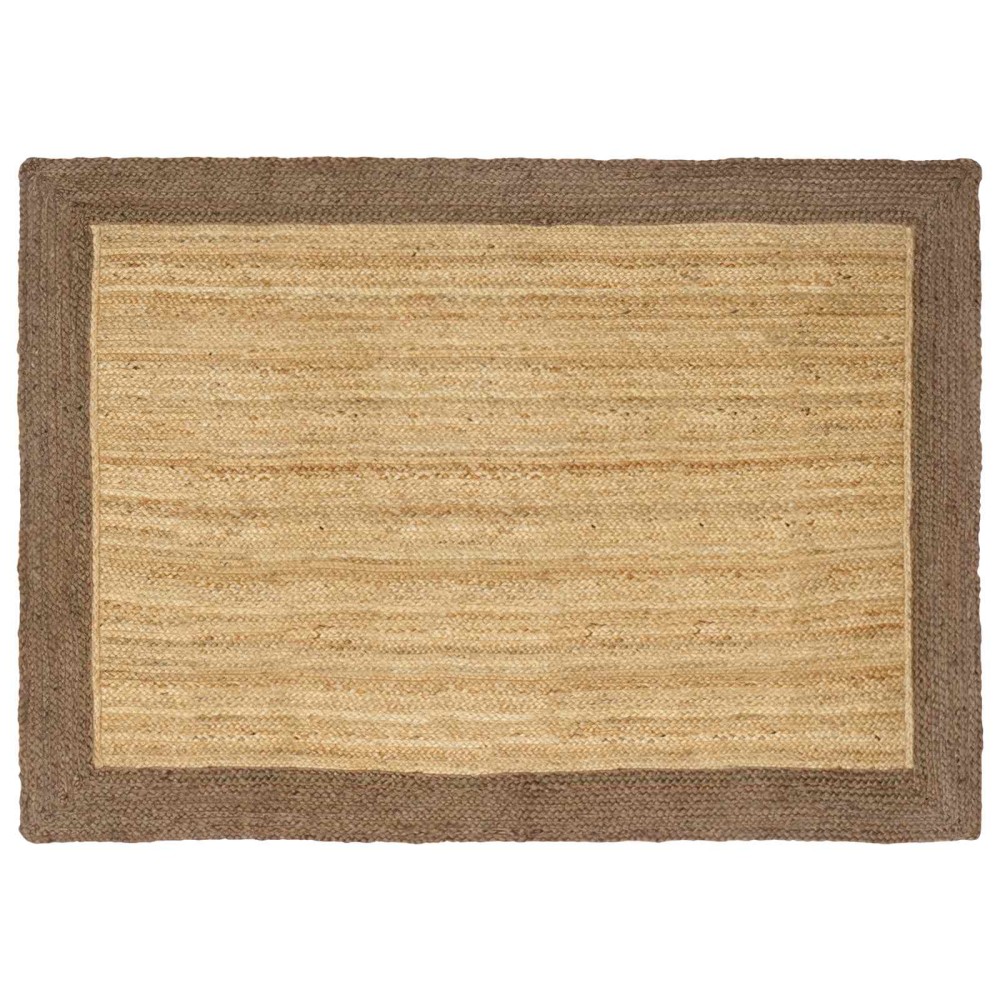 vidaXL Χαλί Περιοχής Γκρι 120x170cm Γιούτα