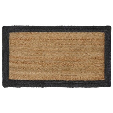 vidaXL Χαλιά χώρου Σκούρο Γκρι 60x110cm Γιούτα