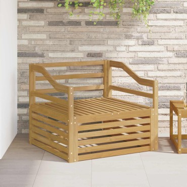 vidaXL Εξωτερικός καναπές Λευκό 87x83x73cm
