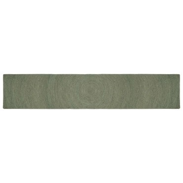 vidaXL Χαλιά χώρου Λαδί 80x400cm Γιούτα