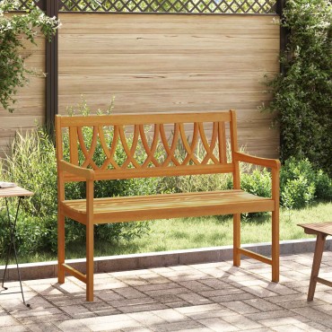 vidaXL Εξωτερικός πάγκος 2 -θέσιο 110x56x90cm
