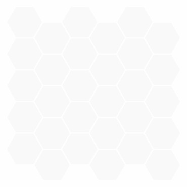 vidaXL Εξάγωνο Πλακάκι 50 τεμ. Λευκό 30 x 30 cm Πολυουρεθάνη και PET