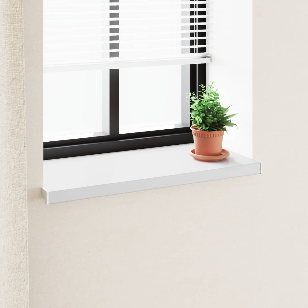 vidaXL Σαβανωτό Παραθύρου Λευκό 60 x 45 x 4,5 εκ. PVC