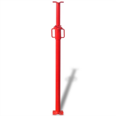 vidaXL Υποστήριξη Acrow Κόκκινο 180 x 12,5 x 12,5 εκ.