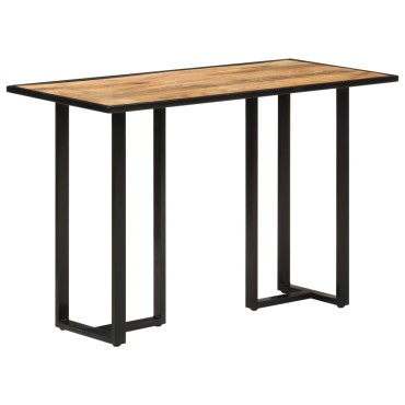 vidaXL Τραπεζαρία 110x55x75,5cm από Μασίφ Ξύλο Μάνγκο 1 τεμ.