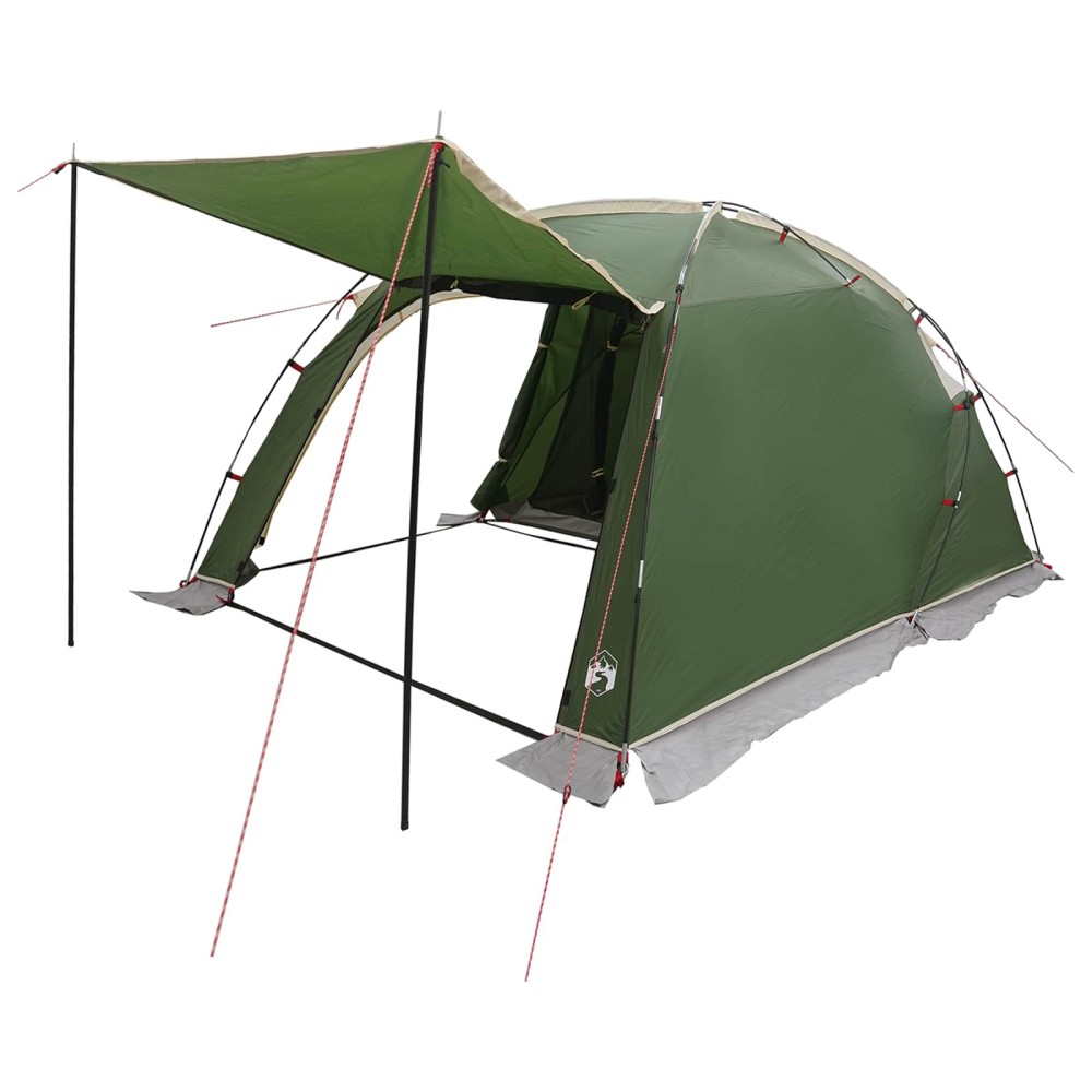 vidaXL Σκηνή τούνελ Πράσινο 361 x 235 x 147 εκ